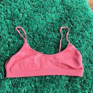 Cashmere bralette